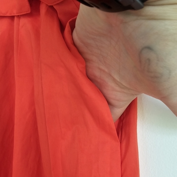 Modcloth x Barbie Orange Belted Retro Skirt - Picture 9 of 14